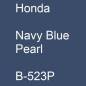 Preview: Honda, Navy Blue Pearl, B-523P.